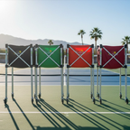 Ball Tote - Red Replacement Bag for Tennis and Pickleball Pro Teaching Cart