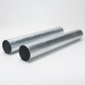 Galvanized Steel 3-inch ROUND Ground Sleeves (set)