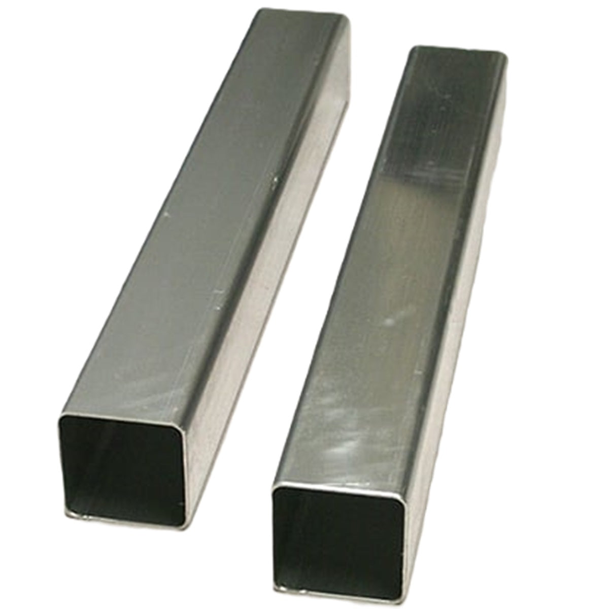 Galvanized Steel 3-inch SQUARE Ground Sleeves (set)